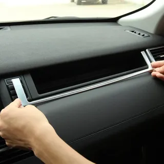 ABS Co-Pilot Dekoration Rahmen Verkleidung für Discovery Sport 2015 2016 2017 Autozubehör für Linkslenker