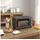 21l 1400 W grau inkl. Backblech + Drahtgestell