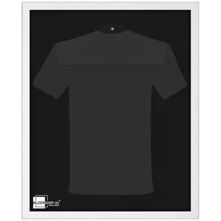 Bildershop-24 Objektrahmen Trikotrahmen Vario inkl. Bügel und Passepartout 60x80cm Weiß (lackiert)