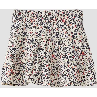 s.Oliver Miniröckchen Stufenrock Floral Bunt 122