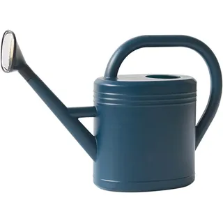 Gießkanne mit Gießbrause Blumengießkanne Gießkannen Klein Zimmerpflanzen Giesskanne Kunststoff Pflanzengießkanne Gartengießkanne Watering Can für Bewässerung Blumen, Pflanzen & Bäumen (Blau, 3L)