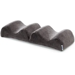 Tempur Beinkissen Memory Foam 20 x 54 x 10 cm Grau