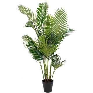 Kunstpflanze, Grün, Kunststoff, 175 cm, inkl. Topf, Dekoration, Blumen & Zubehör, Kunstpflanzen