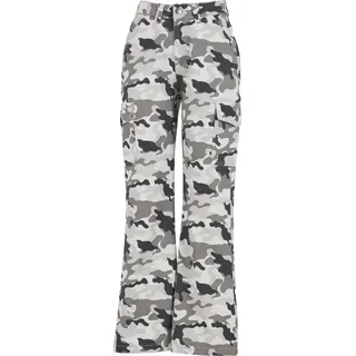 Def Straight Fit Schwarz Camo M