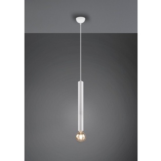 meineWunschleuchte LED Pendelleuchte, LED wechselbar, warmweiß, minimalistisch-e kleine Lampe übern Esstisch & im Treppenhaus, Ø10cm weiß