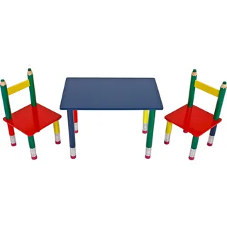 Kindersitzgruppe Stühle Tisch Buntstift Design Tisch Stuhl Gruppe Kinder Zimmer