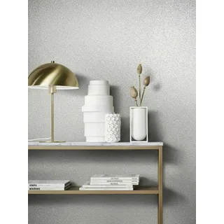 Marburg Vliestapete Muster Granulat Struktur Einfarbig Creme Glitzer 86552