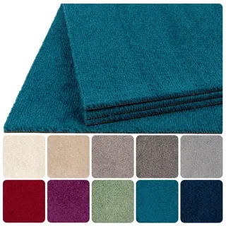 Teppichfliesen selbstliegend 50x50 cm Teppichboden Hochflor Velours