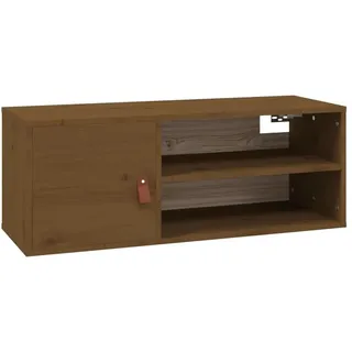vidaXL Wandschrank 80 x 30 x 30 cm Honigbraun
