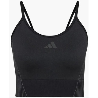 Crop Top - Damen - schwarz