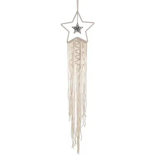 Coonoor Wanddekoobjekt Wandbehang Boho Deko, Woven Weihnachten Wanddeko Wandteppich