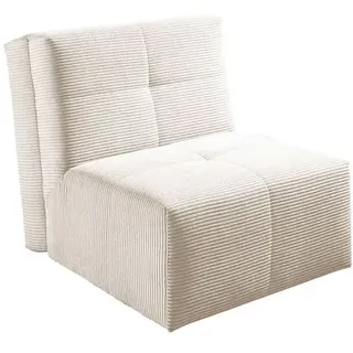 Nehl Schlafsessel Solino Cord Beige Creme