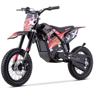 Smarty Crossrad 1000W 36V Lithium Eco midi Kinder Dirtbike Tiger VX DLX 12" rot