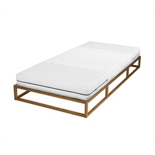 Matratzenauflage Molton-Stecklaken, 3-lagig mit Silberausrüstung Biberna Sleep & Protect weiß