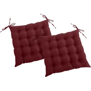 Wometo Stuhlkissen Prime 40 x 40 cm Rot