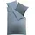 Mako-Satin taube 200 x 200 cm + 2 x 70 x 90 cm