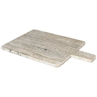 Broste Copenhagen Schneidebrett Adam Schneidebrett L Marmor Brown 45 cm o. Aufh., Marmor, (Schneidebretter), Adam Schneidebrett braun|bunt