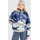Fleecepullover Sweatshirt Mehrfarbig XS