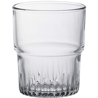 Duralex Tumbler-Glas Empilable, Glas gehärtet, Tumbler Trinkglas stapelbar 200ml Glas gehärtet transparent 6 Stück 200 ml