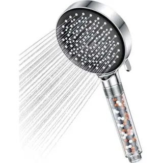 Duschkopf Mit Filter, Hochdruck-wassersparduschkopf - Regendusche Mit 6 Strahlarten (wassersparduschkopf Ohne Schlauch)