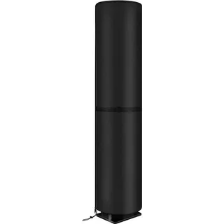 luxuskollektion Solardusche Abdeckung Schwarz 245 x 30 cm
