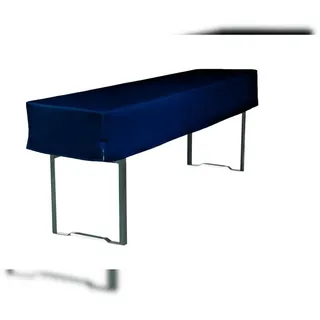 TexDeko Biertischhusse Premium Dunkelblau 220 x 50 x 30 cm