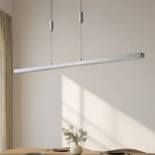LUCANDE Myron 1-flg. 120 cm grau Aluminium