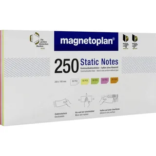 Magnetoplan Static Notes, 200 x 100 mm