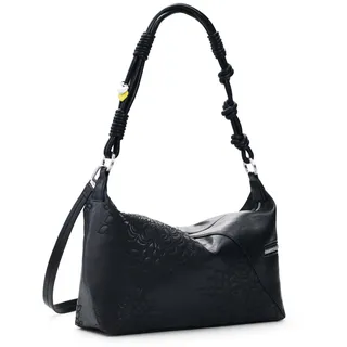 DESIGUAL Sierra Schultertasche Polyurethan Black