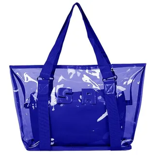 Hihey Strandtasche Sommermode Freizeit Transparente PVC Umhängetasche Handtaschen Große Tasche Luxus Handtaschen