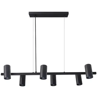 enovalite ELED 6-flg. 60 cm schwarz Aluminium