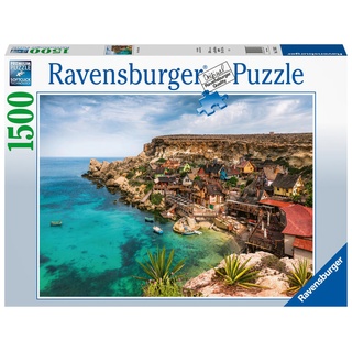 Ravensburger Puzzle 17436 Popey Village Malta - 1500 Teile Puzzle für Erwachsene und Kinder ab 14 Jahren
