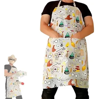 Witzige Kochschürzen, Originell Gestaltete Schürzen Mit Einer Überraschung In Den Taschen, Lustige Schürzen Mit Versteckten Überraschungen, Perfekte Geschenke Für Die Feiertage.