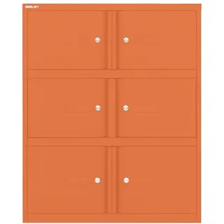 Essentials Office Locker | Höhe 1000-1024 x Breite 800 x Tiefe 470 mm - 603 orange