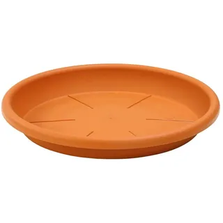 Dehner Kunststoff-Untersetzer Eolo, rund, Orange