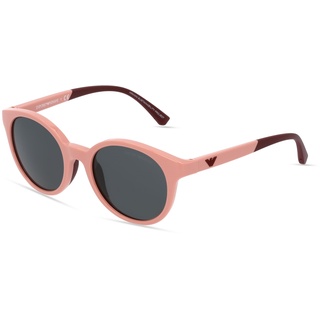 Emporio Armani EA4185 Damen-Sonnenbrille Vollrand Panto Kunststoff-Gestell, pink
