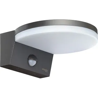 Oktaplex lighting Außenleuchte Kunststoff 8,0 cm mit Bewegungsmelder 1300lm IP65 anthrazit