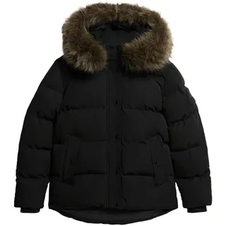 Superdry Everest 5 Baffle Pufferjacke Schwarz M