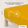 Baumwolle 140 x 200 - 160 x 220 cm yellow deep
