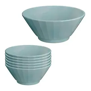 BAUSCHER Schalen EDGE grün 0,37 l, 6 St.