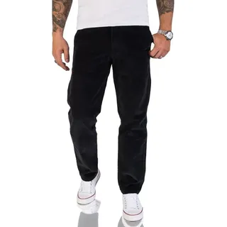 Rock Creek RC-2156 Regular Fit Cordhose Schwarz W32 L32