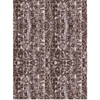 arsvita Flauschvorhang 80x185 cm Meliert beige - braun