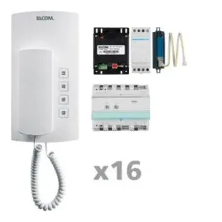 Elcom 1001916 AKB-16 AudioKit 16TLN i2Audio BHT-200