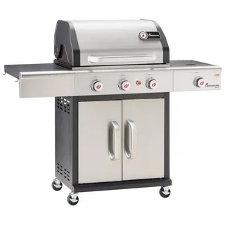 Landmann Gasgrillwagen TRITON 3.1 EDELSTAHL Variante Premium PTS-System +AKTION+
