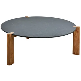 Brafab Domino Gartentisch Ø 90 x 36 cm Grau