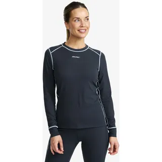 Downhill Base Layer Top Damen Deep Navy/Arona, Größe:3XL - Damen > Funktionsunterwäsche - Blau