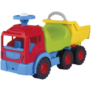 Dolu Rutsch-LKW Aufsitz-Muldenkipper Rot/Grün (7017)