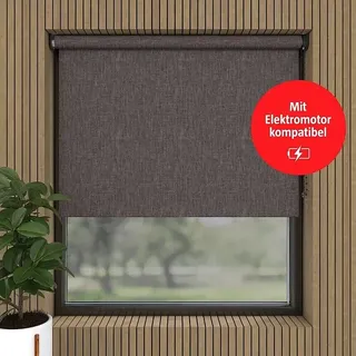 Verdunkelungsrollo Struktur  (B x H: 200 x 190 cm, Anthrazit)
