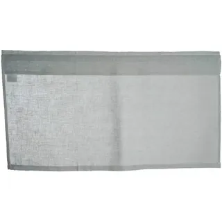 beties Scheibengardine Stangendurchzug 85 x 45 cm Grau 1 St