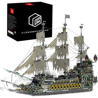 KYLON Piratenschiff 66037, Piraten Schiff Modell, 5860+ Teile Segelschiff Modell Piratenschiff groß Modelbau Schiff Klemmbausteine 66037 Modell